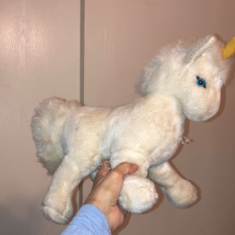 Vintage Plush unicorn